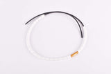 NOS/NIB Nokon Konkavex mountainbike brake cable set with white aluminum housing (#KON 011 13)