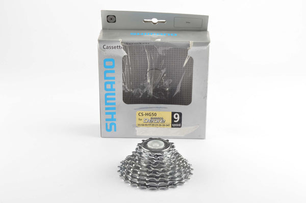 Shimano #CS-HG50 9-speed cassette 12-26 teeth from 2001