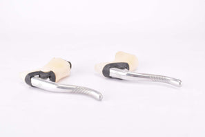 Shimano Exage Motion #BL-A251 brake lever set with white hoods from the 1990s