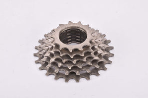 Shimano 600 AX " #CS-6300 " 6-speed Super Uniglide cassette with 13-24 teeth from the 1980s