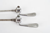 Campagnolo quick release set Record and Super Record, #1001/3 and #1006/8x6 front and rear Skewer from the 1970s - 80s