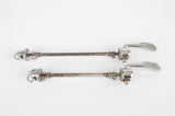 Campagnolo quick release set Record and Super Record, #1001/3 and #1006/8x6 front and rear Skewer from the 1970s - 80s