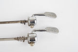 Campagnolo quick release set Record and Super Record, #1001/3 and #1006/8x6 front and rear Skewer from the 1970s - 80s