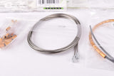 NOS/NIB Nokon Konkavex roadbike brake cable set with gold aluminum housing (#KON 080 17)