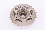 Shimano Tourney 22 #MF-HG22 6-speed SIS Hyperglide (HG) Freewheel with 14-28 teeth and english thread from 1999