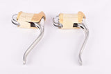 Weinmann AG Vainqueur 999 non-aero Brake lever set with white hoods from the 1960s / 1970s