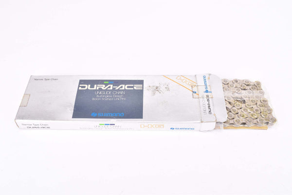 NOS/NIB Shimano Dura-Ace #CN-7401 (2-06511400) Hyperglide (HG) Narrow Type Chain in 1/2" x 3/32" with 114 links from the 1990s