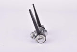 Shimano Dura Ace #LA-100 first Gen. Black clamp-on Gear Lever Shifter Set from the 1970s - 80s