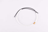 NOS/NIB Nokon Konkavex roadbike brake cable set with white aluminum housing (#KON 011 17)