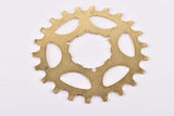 NOS Shimano Uniglide #UG golden Cassette Sprocket with 22 teeth