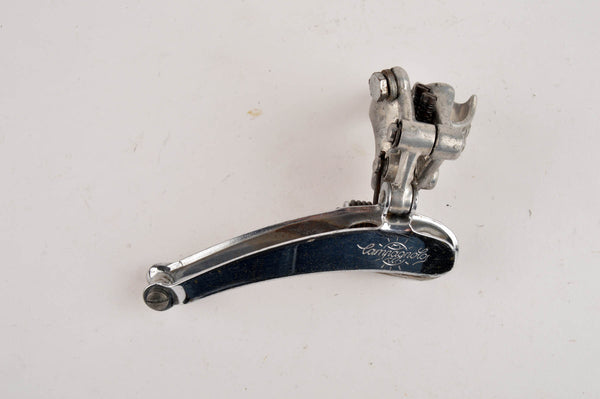 Campagnolo #1052/1 Nuovo Record (no lip) clamp-on front derailleur from the 1970s