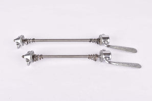 Campagnolo pre cpsc quick release set Record and Super Record, #1001/3 and #1006/8 front and rear Skewer from the 1950s - 1970s