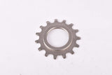 NOS Shimano Dura-Ace #CS-7400 Uniglide (UG) Cassette Top Sprocket for 7-speed, threaded on inside with 15 teeth from the 1980s