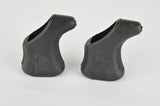 NOS Campagnolo Super Record / Record black brake lever hoods with shield logo