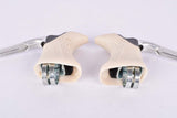 Shimano Exage Motion #BL-A251 aero Brake Lever Set with white Hoods from 1980s - 90s