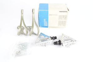 NEW Shimano RX100  #PD-A550 Pedals with english threading from the 1980s - 90s NOS/NIB