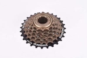 NEW Shimano #MF-TZ20 6-speed Freewheel with 14-28 teeth and BSA/ISO threading from the 2000s