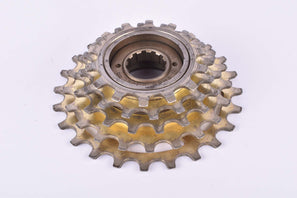 Shimano 5-speed Freewheel with 14-24 teeth and english thread from 1978