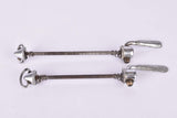 Campagnolo pre cpsc quick release set Record and Super Record, #1001/3 and #1006/8 front and rear Skewer from the 1950s - 1970s