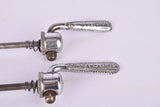 Campagnolo pre cpsc quick release set Record and Super Record, #1001/3 and #1006/8 front and rear Skewer from the 1950s - 1970s