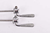 Campagnolo pre cpsc quick release set Record and Super Record, #1001/3 and #1006/8 front and rear Skewer from the 1950s - 1970s