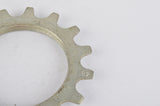 NOS Maillard steel Freewheel Cog, threaded on inside, with 15 teeth from the 1980s