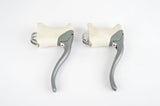 Shimano 600 Ultegra #BL-6403 aero brake lever set with white hoods from the 1990s