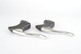 Shimano 105 #BL-1051 aero brake lever set with black hoods from the late 1980s