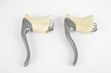 Shimano 600 Ultegra #BL-6403 aero brake lever set with white hoods from the 1990s