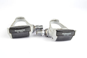 Shimano Dura-Ace #PD-7401 Clipless Pedals with english threading from the 1990s