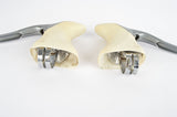 Shimano 600 Ultegra #BL-6403 aero brake lever set with white hoods from the 1990s