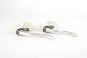 Shimano Exage Motion #BL-A251 brake lever set with white hoods from the 1990s