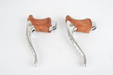 Shimano 600 NEW EX #BL-6207 non-aero brake lever set with brown hoods