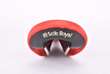 NOS Selle Royal saddle in red from the 1980's