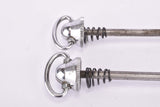 Campagnolo quick release set Record and Super Record, #1001/3 and #1006/8 front and rear Skewer from the 1970s - 1980s