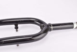 26" Black MTB Steel Fork with Eyelets for Fenders