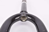 26" Black MTB Steel Fork with Eyelets for Fenders