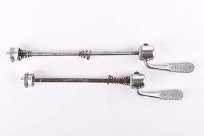 Campagnolo post CPSC quick release set Nuovo Tipo #1310 and #1311 front and rear Skewer from the 1970s - 80s