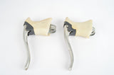 Shimano Exage Motion #BL-A251 brake lever set with white hoods from the 1990s