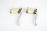 Shimano Exage Motion #BL-A251 brake lever set with white hoods from the 1990s