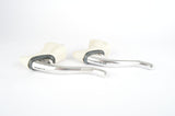 Shimano 105 #BL-1051 aero brake lever set with white hoods from the late 1980s