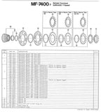 NOS Shimano Dura-Ace #MF-7400-5 / #MF-7400-6 / #MF-7400-7 5-speed, 6-speed and 7-speed Cog, Uniglide (UG) Freewheel Sprocket with 23 teeth from the 1980s - 1990s