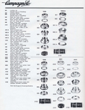 NOS/NIB Campagnolo headset bearings set #2101 with two rings each 20 x 3/16" balls