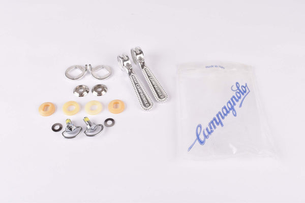 NOS Campagnolo Record / Super Record #1014 (#1013/5 & #1013/6) braze-on Gear Lever Shifter Set from the 1980s